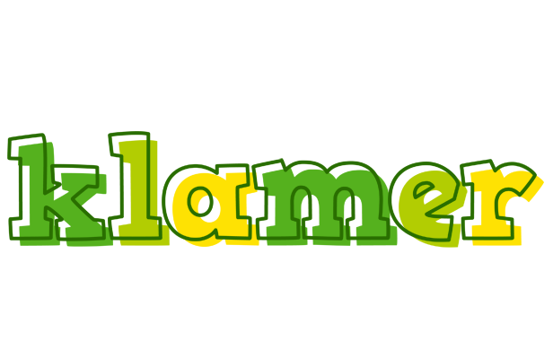 Klamer juice logo