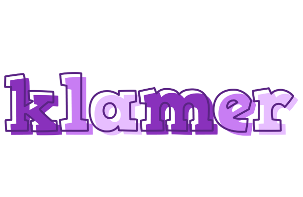 Klamer sensual logo