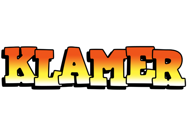 Klamer sunset logo