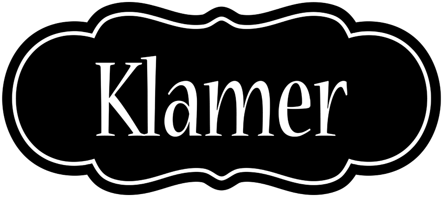 Klamer welcome logo