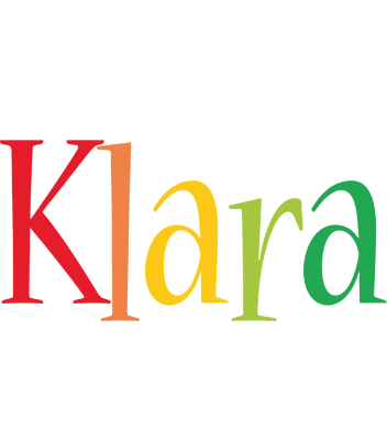 Klara birthday logo