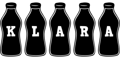 Klara bottle logo