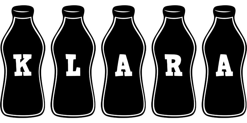 Klara bottle logo
