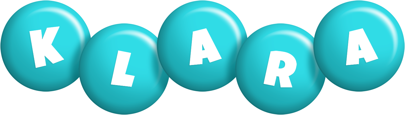 Klara candy-azur logo