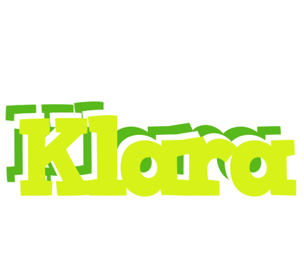 Klara citrus logo