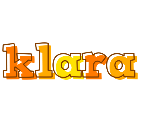 Klara desert logo