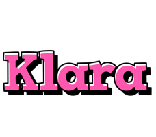 Klara girlish logo