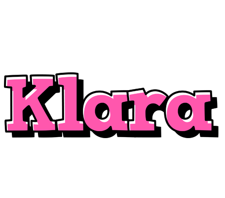 Klara girlish logo