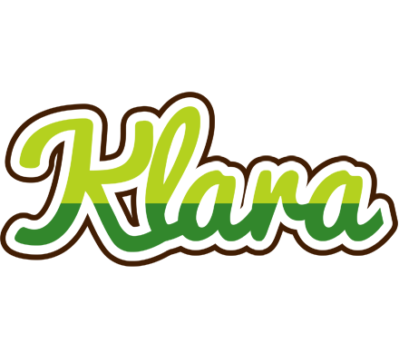 Klara golfing logo