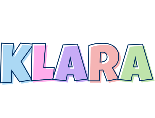 Klara pastel logo