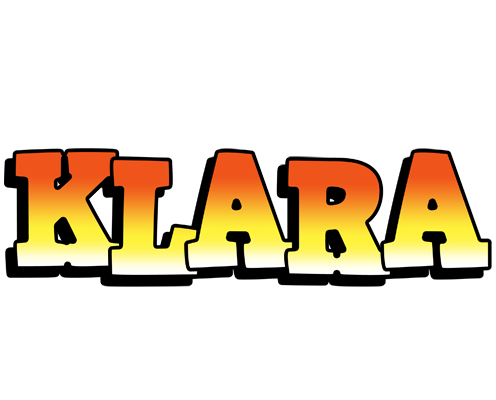 Klara sunset logo
