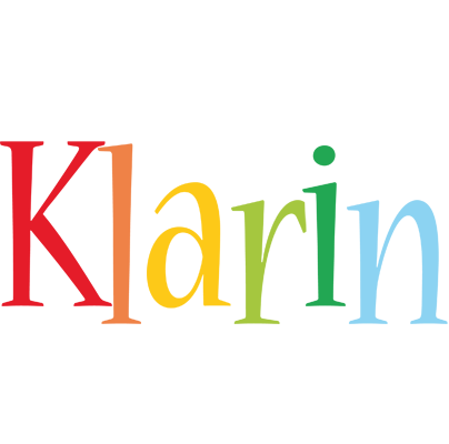 Klarin birthday logo
