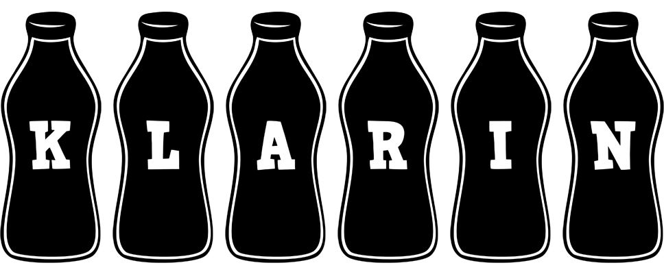Klarin bottle logo