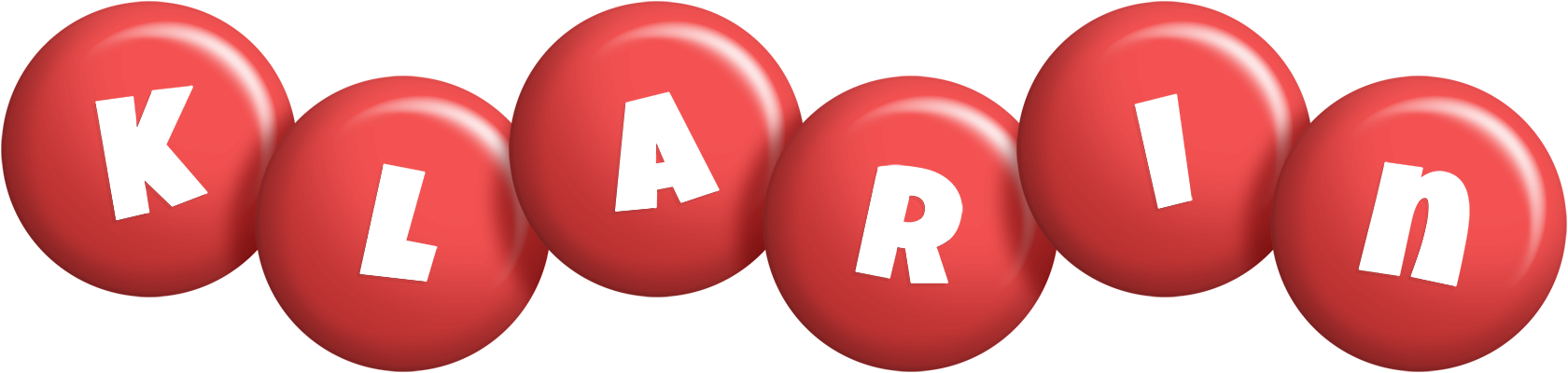 Klarin candy-red logo