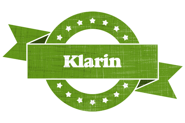 Klarin natural logo