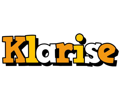 Klarise cartoon logo