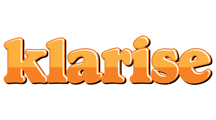 Klarise orange logo