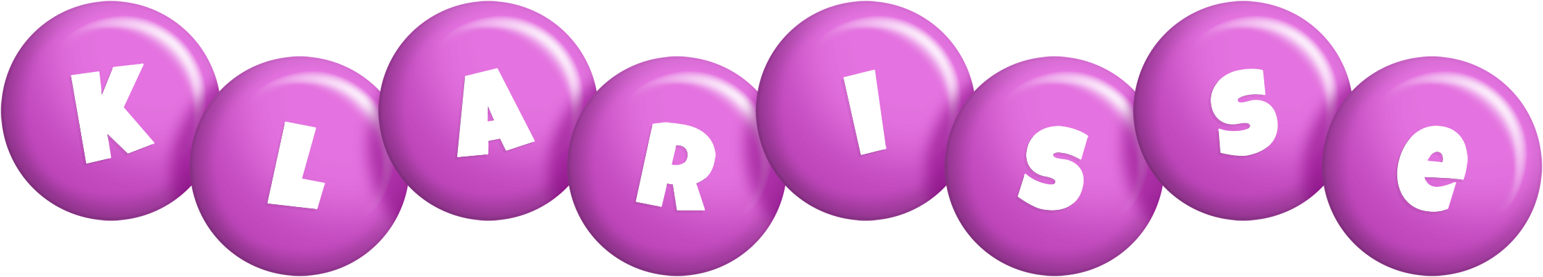 Klarisse candy-purple logo