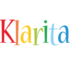Klarita birthday logo