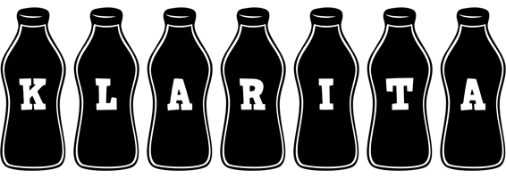 Klarita bottle logo