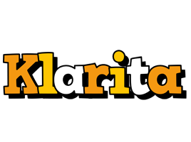 Klarita cartoon logo