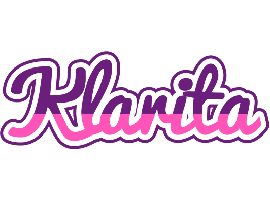 Klarita cheerful logo