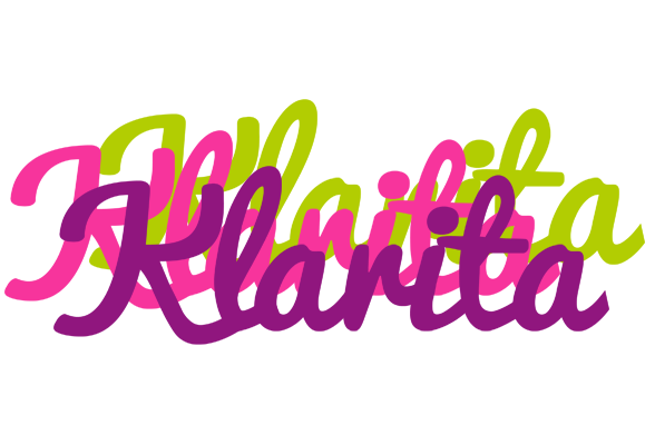 Klarita flowers logo