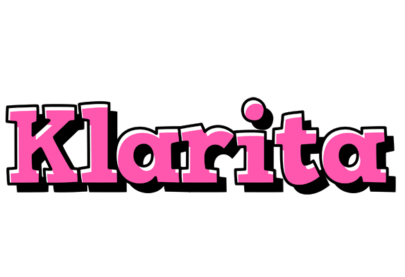 Klarita girlish logo
