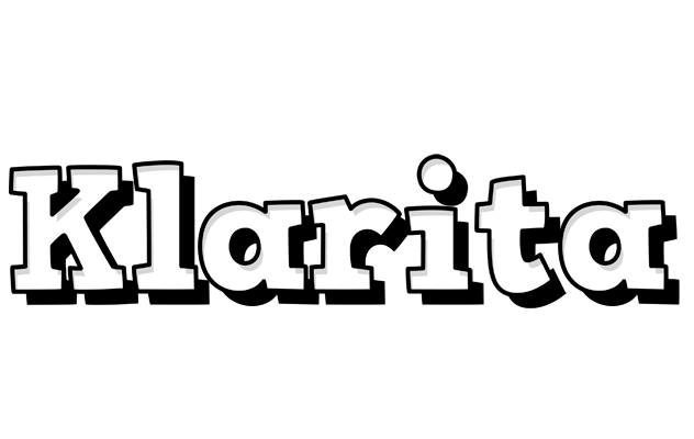 Klarita snowing logo