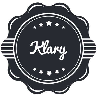 Klary badge logo