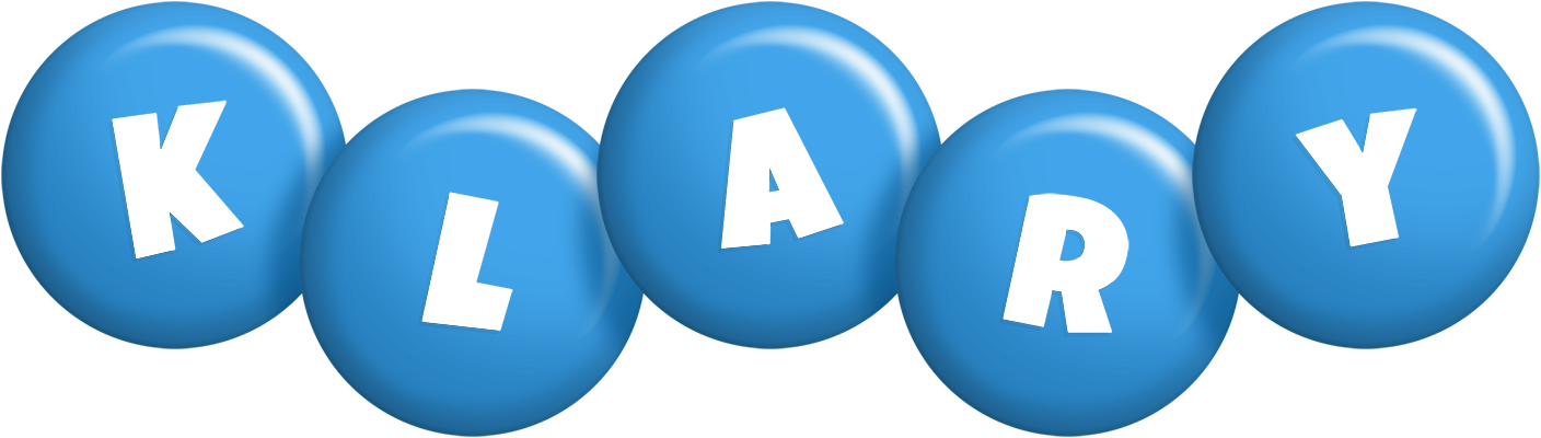 Klary candy-blue logo