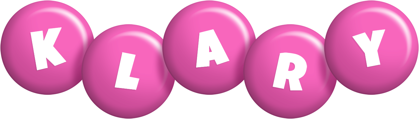 Klary candy-pink logo