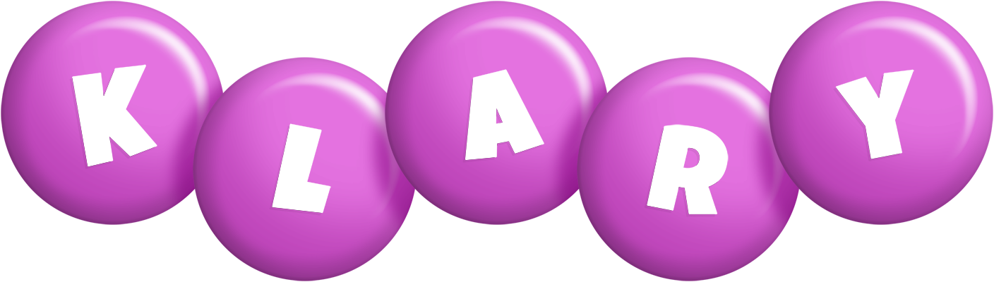 Klary candy-purple logo
