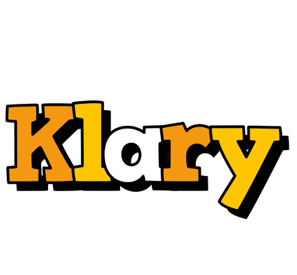 Klary cartoon logo