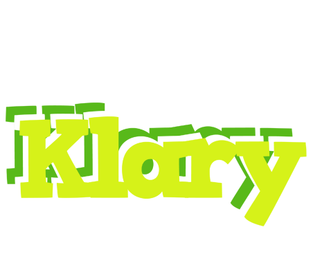 Klary citrus logo