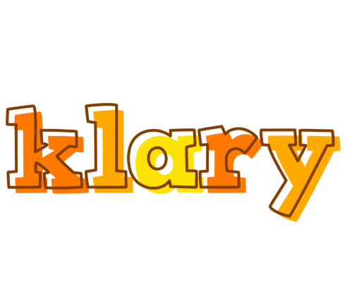 Klary desert logo