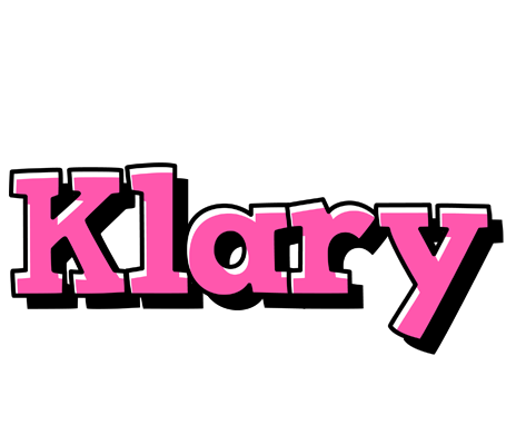 Klary girlish logo