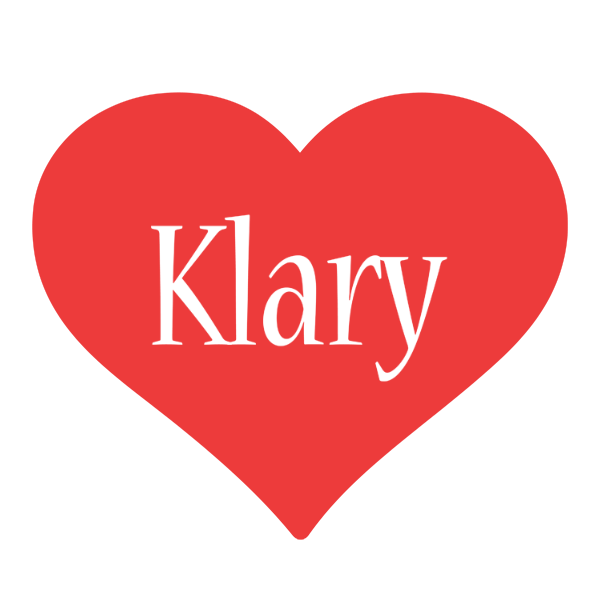 Klary love logo