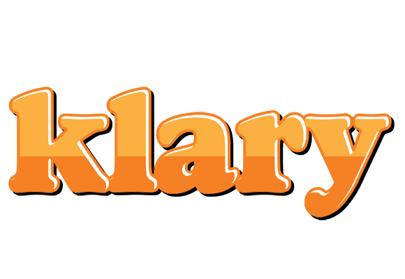 Klary orange logo