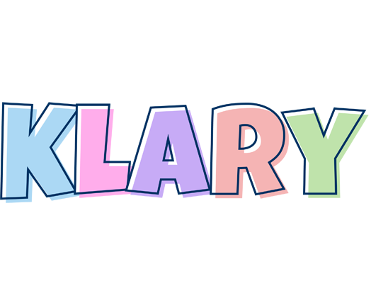 Klary pastel logo