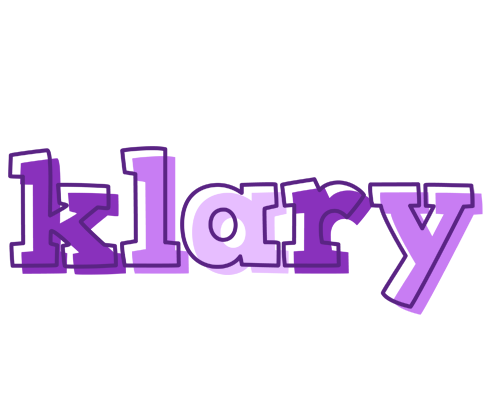 Klary sensual logo