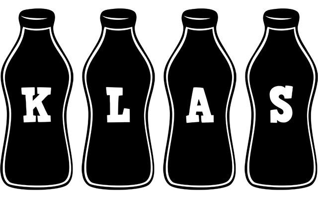 Klas bottle logo