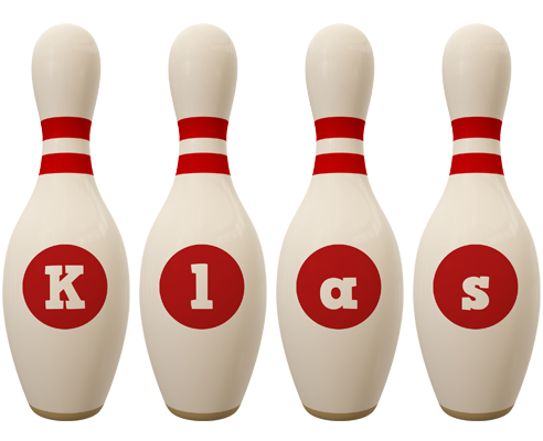 Klas bowling-pin logo