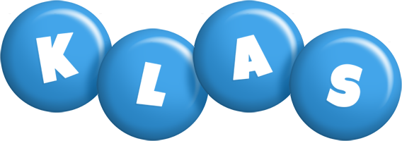 Klas candy-blue logo