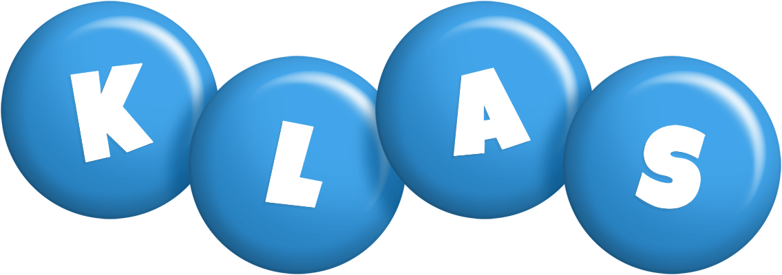 Klas candy-blue logo