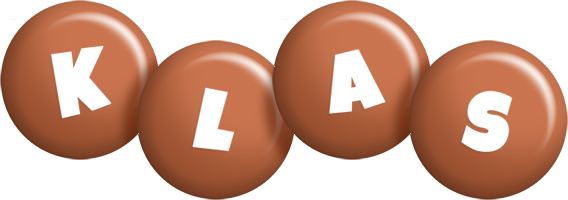 Klas candy-brown logo