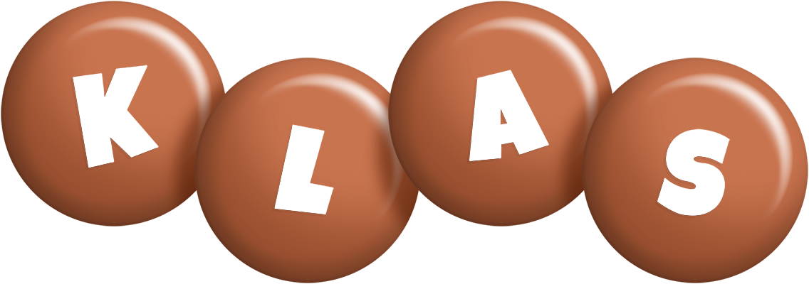 Klas candy-brown logo