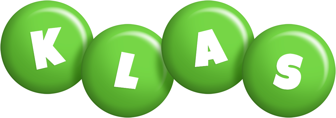 Klas candy-green logo