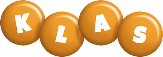 Klas candy-orange logo