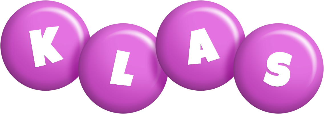 Klas candy-purple logo